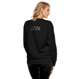 Patriot Eagle Logo RWB Flag Fleece Pullover