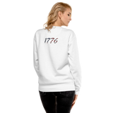 Patriot Eagle Logo RWB Flag Fleece Pullover
