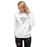 Patriot Eagle Logo RWB Flag Fleece Pullover
