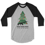 Patriot Christmas All I Want Unisex Raglan Tshirt