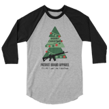 Patriot Christmas All I Want Unisex Raglan Tshirt