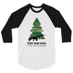 Patriot Christmas All I Want Unisex Raglan Tshirt
