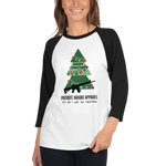 Patriot Christmas All I Want Unisex Raglan Tshirt