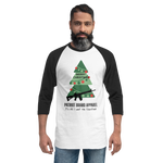 Patriot Christmas All I Want Unisex Raglan Tshirt