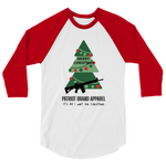 Patriot Christmas All I Want Unisex Raglan Tshirt