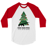 Patriot Christmas All I Want Unisex Raglan Tshirt