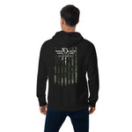 Patriot Veteran Camo Spouse Unisex Eco Hoodie