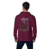 Patriot Veteran Camo Spouse Unisex Eco Hoodie