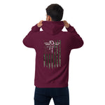 Patriot Veteran Camo Spouse Unisex Eco Hoodie