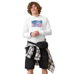 Patriot Floral Flag Hooded Long-Sleeve Tee