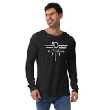 Patriot Grey and White Eagle Unisex Long Sleeve Tee