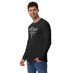 Patriot Grey and White Eagle Unisex Long Sleeve Tee
