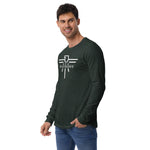 Patriot Grey and White Eagle Unisex Long Sleeve Tee