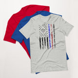 Patriot Thin Blue/Red Line Tshirt