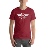 Patriot Grey and White Eagle Unisex Tshirt