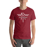 Patriot Grey and White Eagle Unisex Tshirt