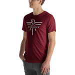 Patriot Grey and White Eagle Unisex Tshirt
