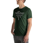 Patriot Grey and White Eagle Unisex Tshirt