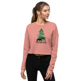 Patriot Christmas All I Want Crop Sweatshirt