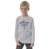 Navy Patriot Youth Long Sleeve Tshirt