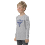 Navy Patriot Youth Long Sleeve Tshirt