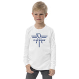 Navy Patriot Youth Long Sleeve Tshirt