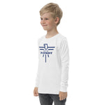 Navy Patriot Youth Long Sleeve Tshirt