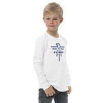 Navy Patriot Youth Long Sleeve Tshirt