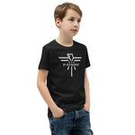 Patriot Grey and White Youth Short Sleeve T-Shirt