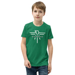 Patriot Grey and White Youth Short Sleeve T-Shirt