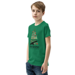 Patriot Christmas All I Want Youth Short Sleeve T-Shirt