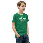 Patriot Grey and White Youth Short Sleeve T-Shirt