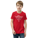 Patriot Grey and White Youth Short Sleeve T-Shirt