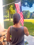 Let Freedom Ring Tank Grey