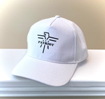 Unstructured White Black Vinyl Logo