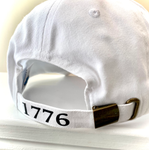 Unstructured White Black Vinyl Logo