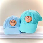 Unstructured Teal Leather Patch