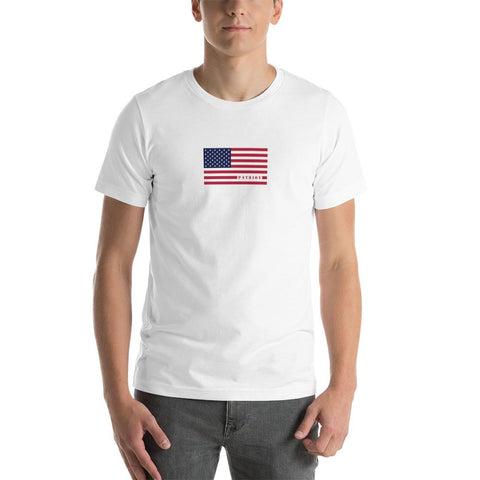 PATRIOT RED WHITE and BLUE  Flag T-Shirt