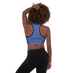 Athletic Sports Bra Indigo