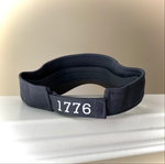 Visor Grey White Vinyl Logo