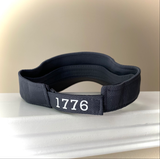 Visor Grey White Vinyl Logo