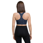 Patriot Eagle Logo RWB Flag Sports Bra