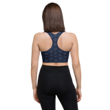 Patriot Eagle Logo RWB Flag Sports Bra
