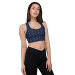 Patriot Eagle Logo RWB Flag Sports Bra