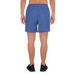 Men Athletic Long Shorts Indigo