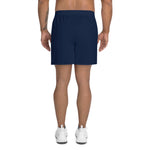Men Athletic Long Shorts Navy