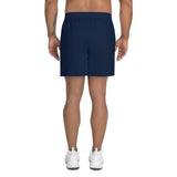 Men Athletic Long Shorts Navy