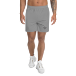 Men Athletic Long Shorts Grey