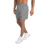 Men Athletic Long Shorts Grey