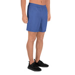 Men Athletic Long Shorts Indigo